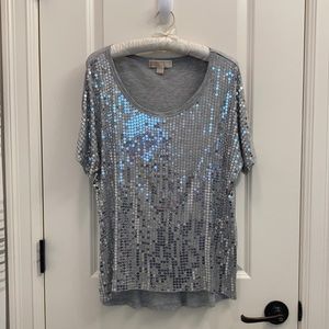 Michael Kors Sequin Top